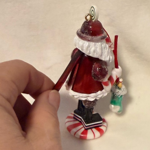 Candy Santa Claus Nutcracker Hallmark Ornament - Picture 6 of 8